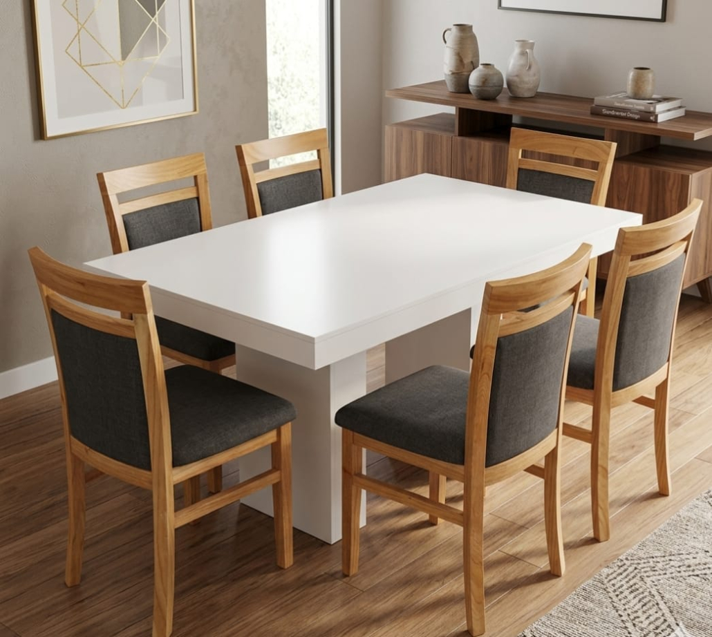 MESA DECO BASES CENTRALES – Renovar Home